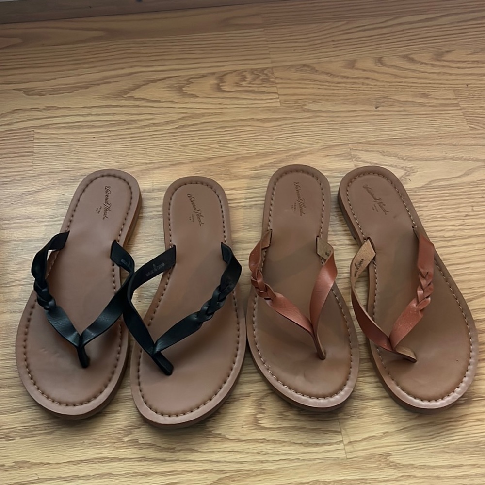 Universal Thread size 6 flip flops